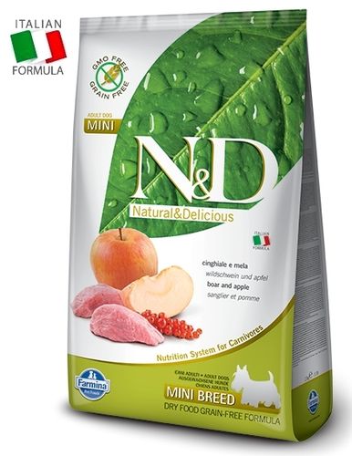 N&D Boar & Apple adult dog food