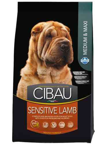 Cibau Sensitive Lamb & Rice Adult koiran lammas-riisi täysravinto