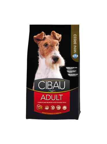 Cibau Adult MINI (pienirakeinen) aikuisen koiran täysravinto 0,8 kg.