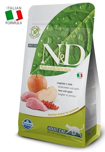 N&D Cat Adult Boar & Apple cat food