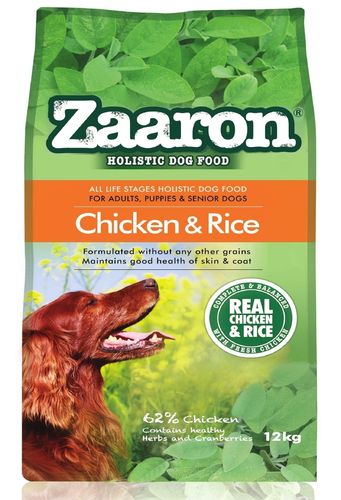 Zaaron Holistic ALS Chicken & Rice dog food