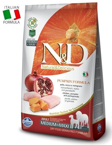 N&D Chicken with Pumpkin adult dog food