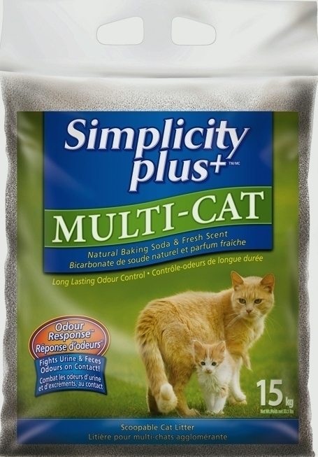 Simplicity Plus+ Multi-Cat kissan mikrohiekka