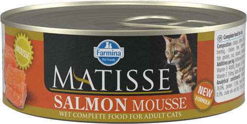 Matisse Salmon Mousse cat food (can)