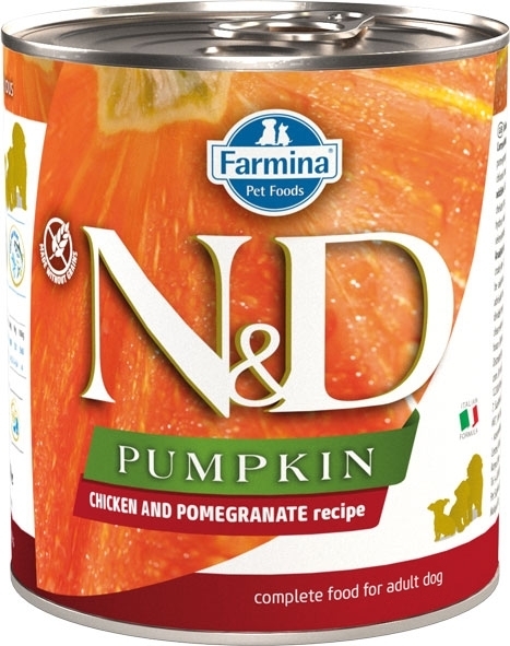 N&D Dog Chicken with Pumpkin dog food (can)