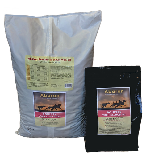 Abaron Poultry with Salmon Oil - Skin & Coat - adult dog food